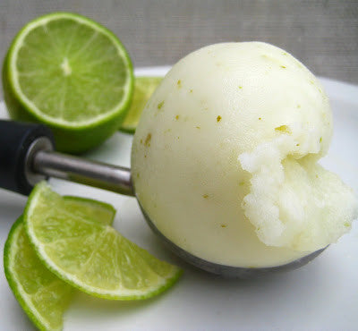 Smooth Homemade Lime Sorbet (No Ice Cream Maker)