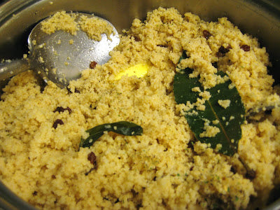 Instant Buttery Herb Couscous with Raisins