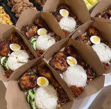 Nasi Lemak Ayam! (Coconut Rice with Fried Chicken)